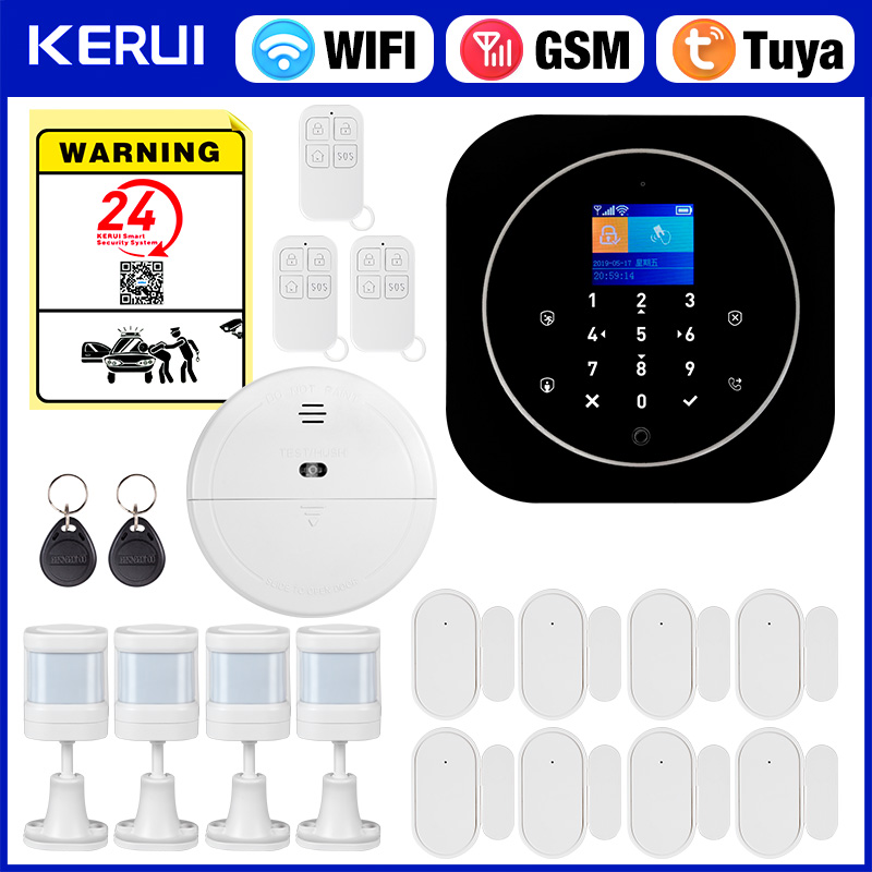 Smart Home Ecosystems - KERUI G12 Wireless Tuya Home Alarm