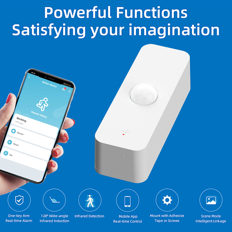 Tuya WiFi Zigbee PIR Motion Se - Smart Home Wiz recension och pris