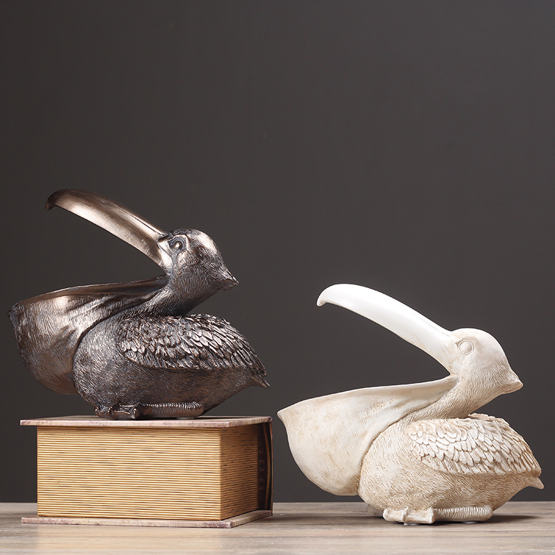 Pelican Bird Ornament Retro Re - Smart Home Decor recension och pris