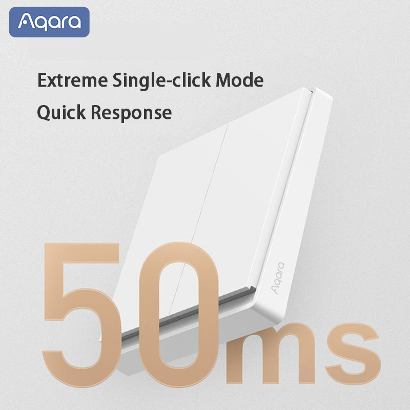 Original Aqara Smart Wall Swit - Smart Home Future recension och pris