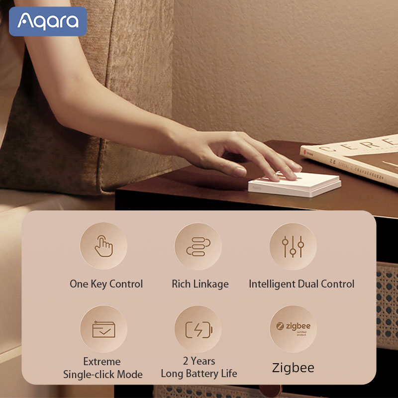 Original Aqara Smart Wall Swit - Smart Home Future recension och pris