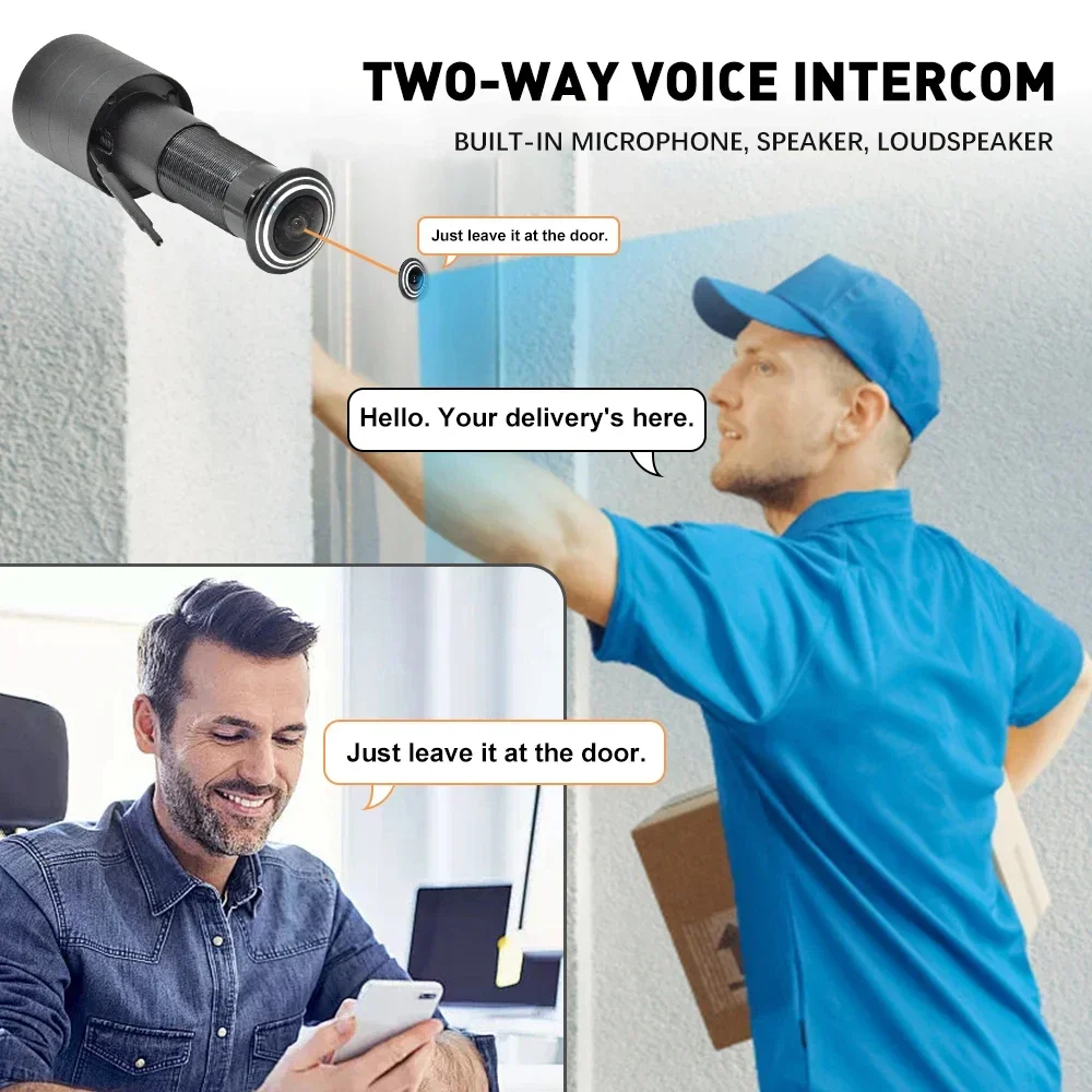 3MP HD 2.4G/5G WiFi Door Viewe - Smart Home Ezviz recension och pris