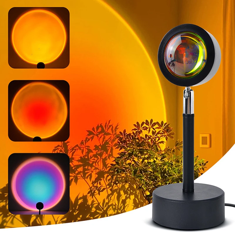 Smart LED Sunset Lamp Colorful - Smart Home Network recension och pris