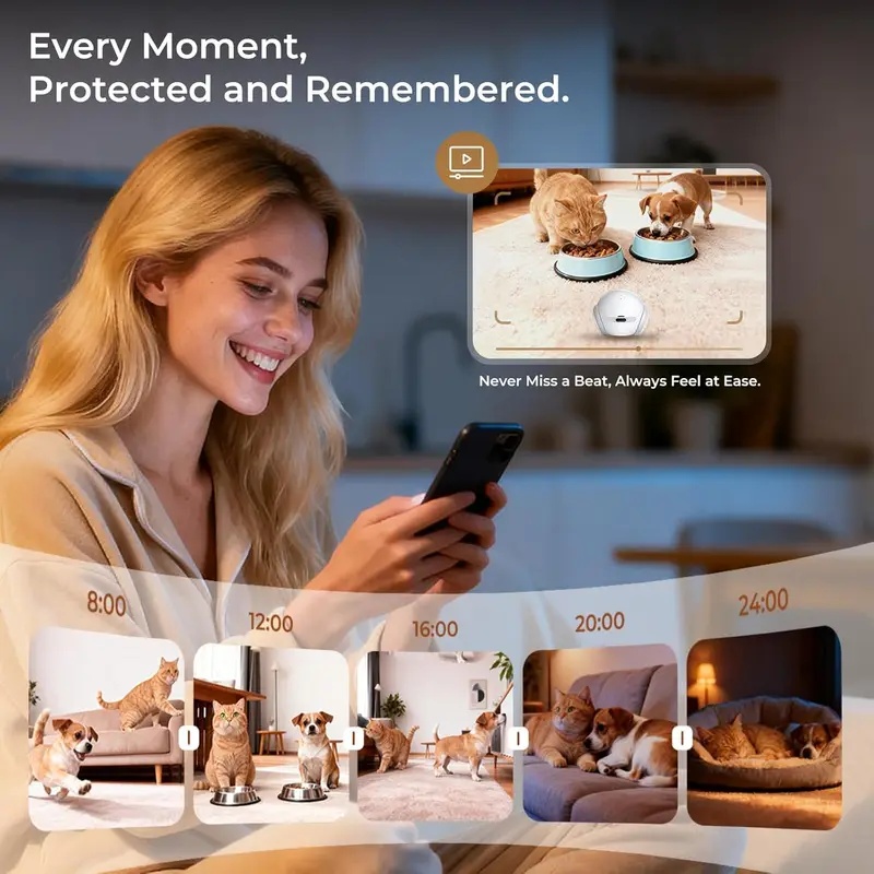 Movable Indoor Pet Robot Camer - Smart Home Video recension och pris
