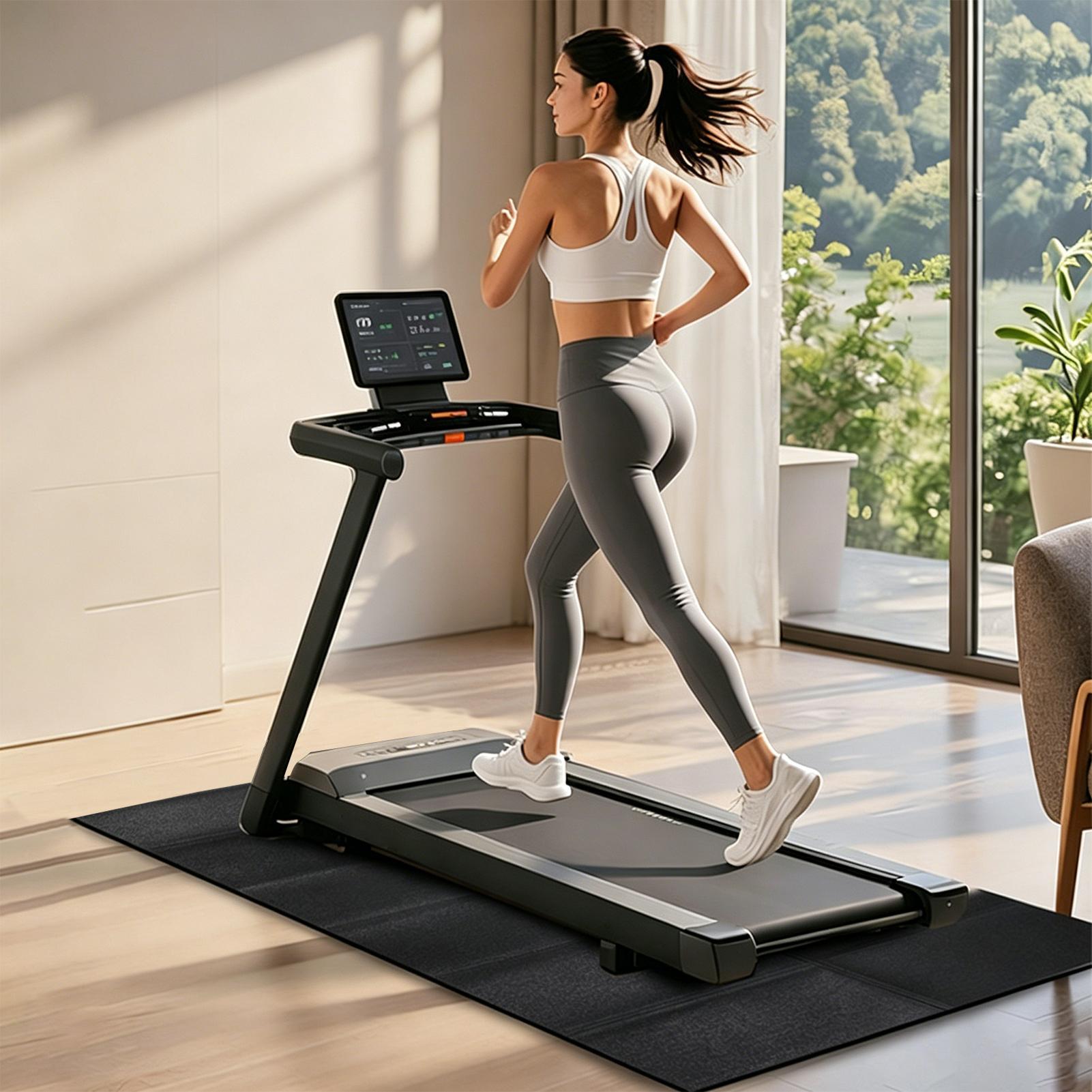 Treadmill Mat Vibration Absorb - Smart Home Gym recension och pris