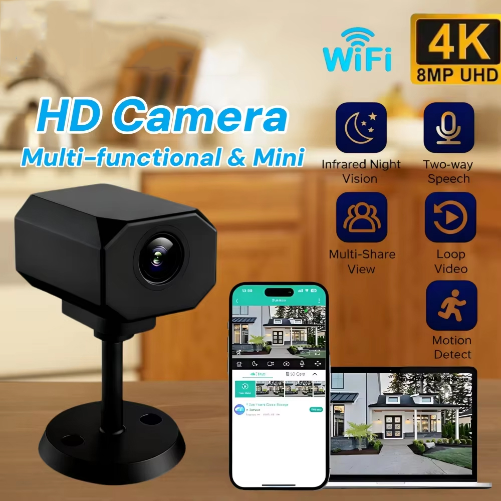 4K HD WiFi Security Camera for - Smart Home Video recension och pris