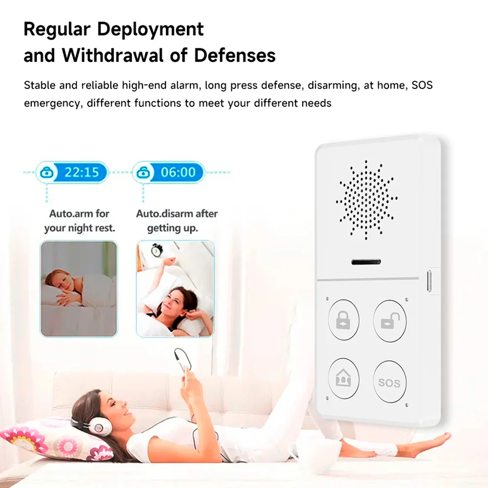 Tuya Wifi Smart Alarm System 4 - Smart Home Ecosystems recension och pris