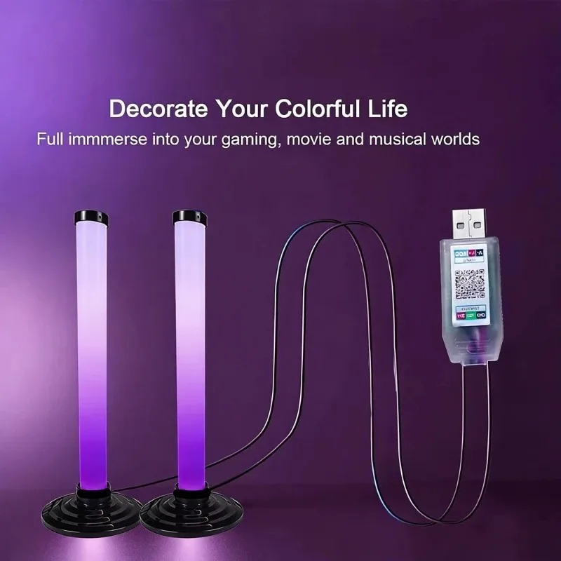 RGB LED Light Bar USB Powered, - Smart Home Decor recension och pris