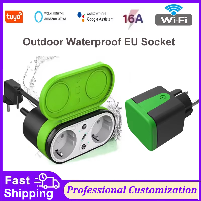 Tuya EU 16A Wifi Smart Outdoor - Smart Home Wiz recension och pris