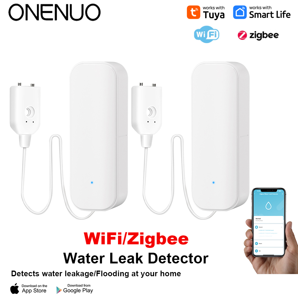 WiFi/Zigbee Water Sensor Tuya  - Smart Home Ecosystems recension och pris