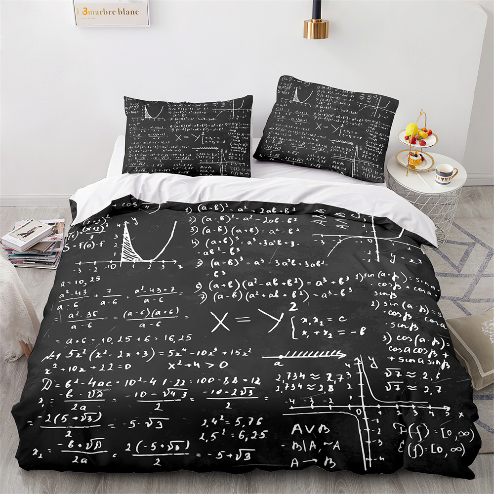 Modern Duvet Cover Set School  - Smart Home Decor recension och pris