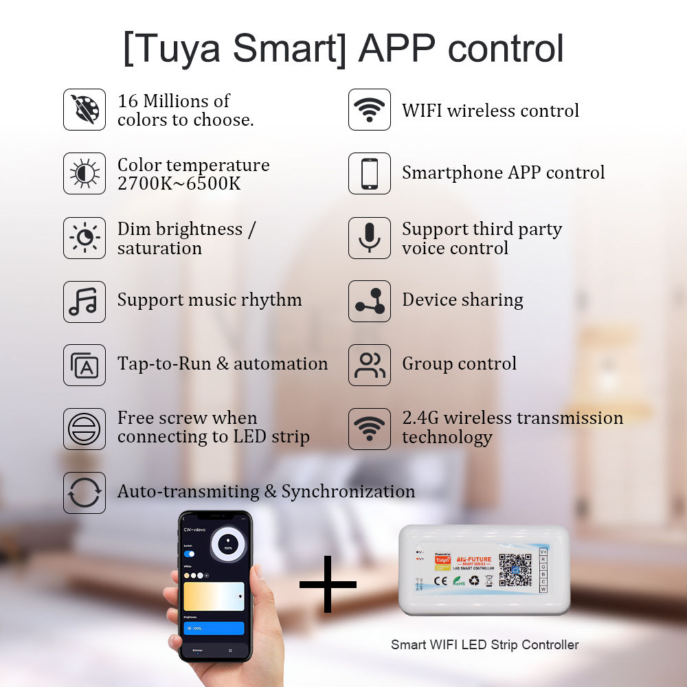 Tuya WiFi Smart Controller DC5 - Smart Home Llm recension och pris