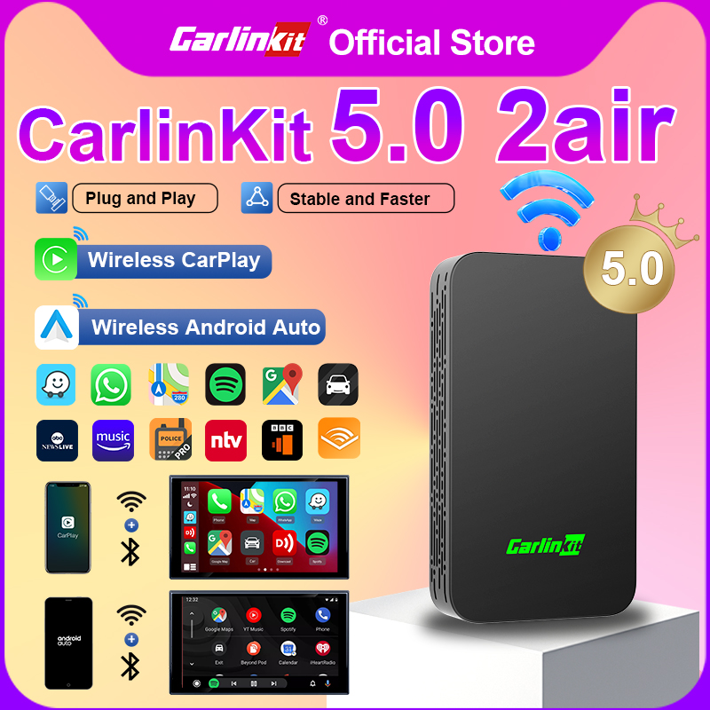 CarlinKit 5.0 Wired to Wireles - Smart Home Wiz recension och pris