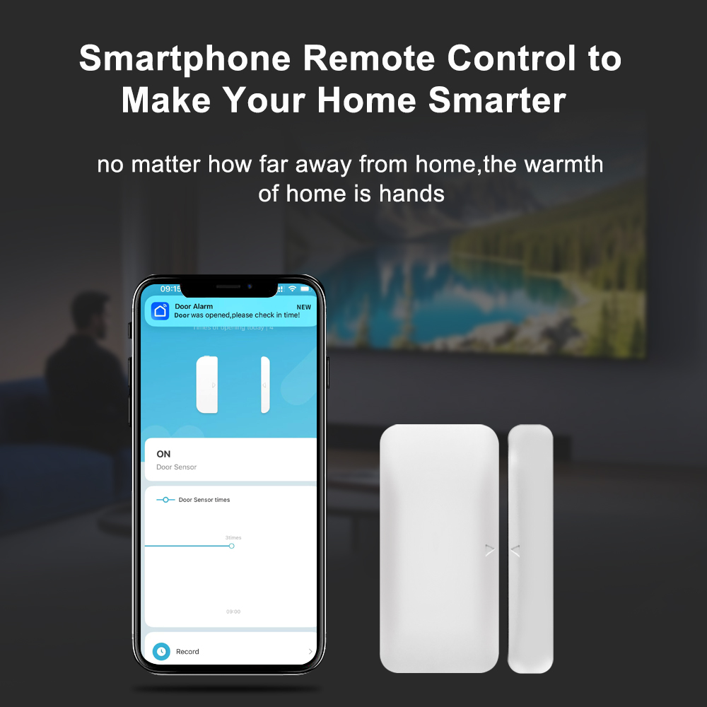 Tuya Zigbee Wireless Door Wind - Smart Home Ecosystems recension och pris