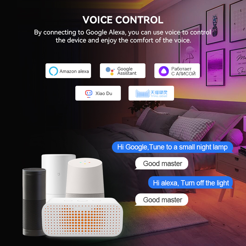 2.4G WiFi RGB SPI Controller T - Smart Home Llm recension och pris