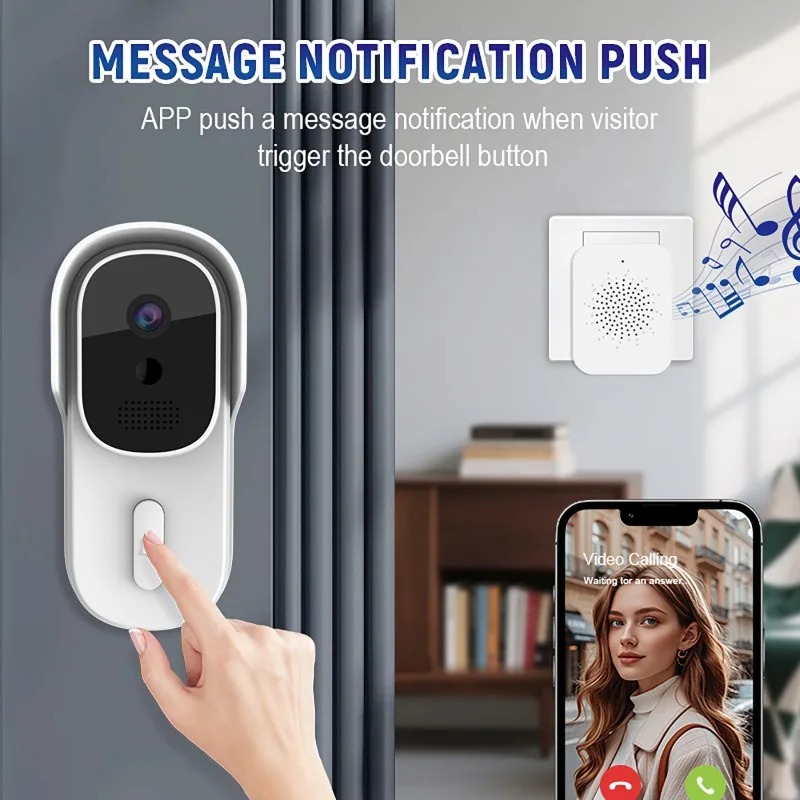 Tuya Smart Video Doorbell Two- - Smart Home Video recension och pris