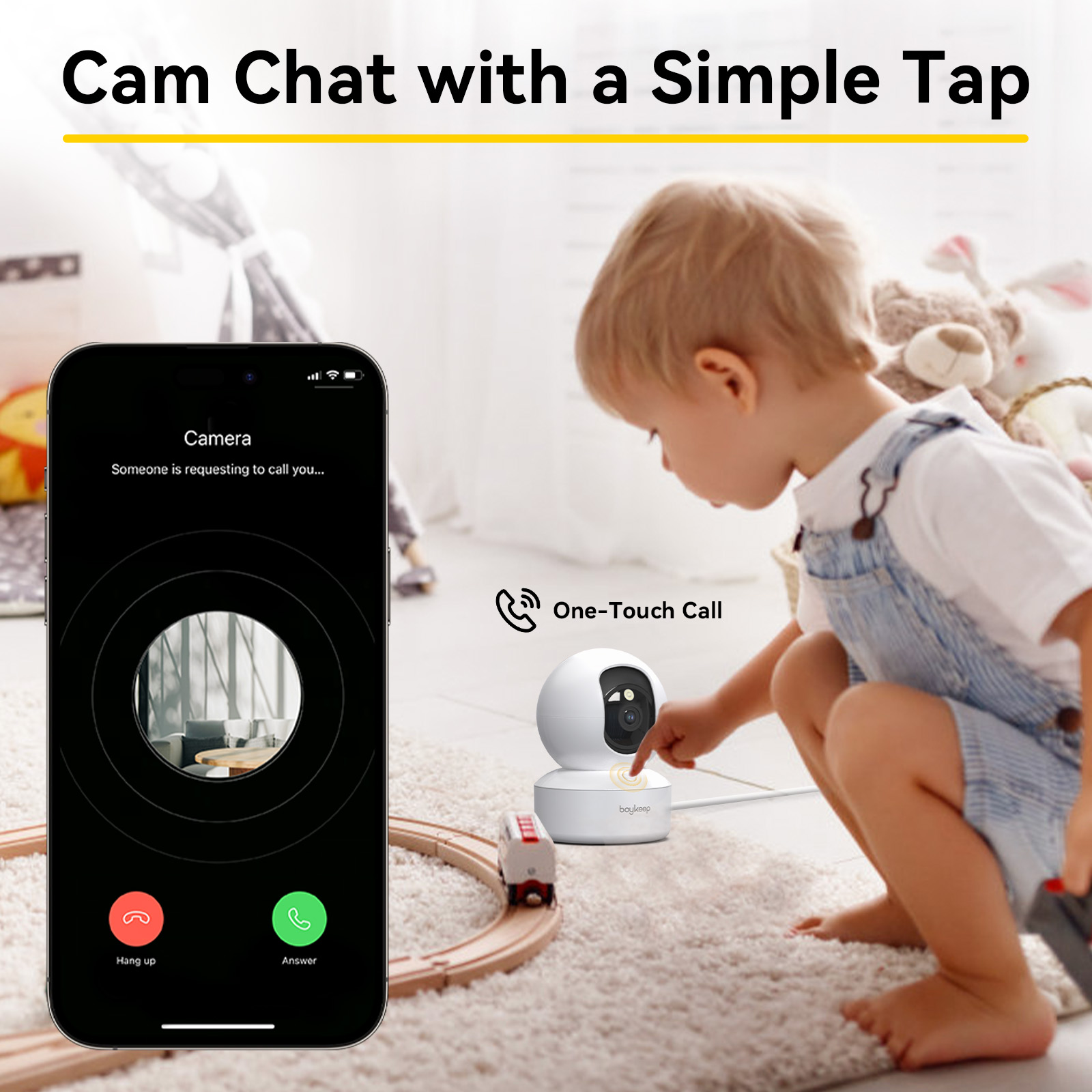 Boykeep 2K Pet Dog Camera with - Smart Home Ezviz recension och pris
