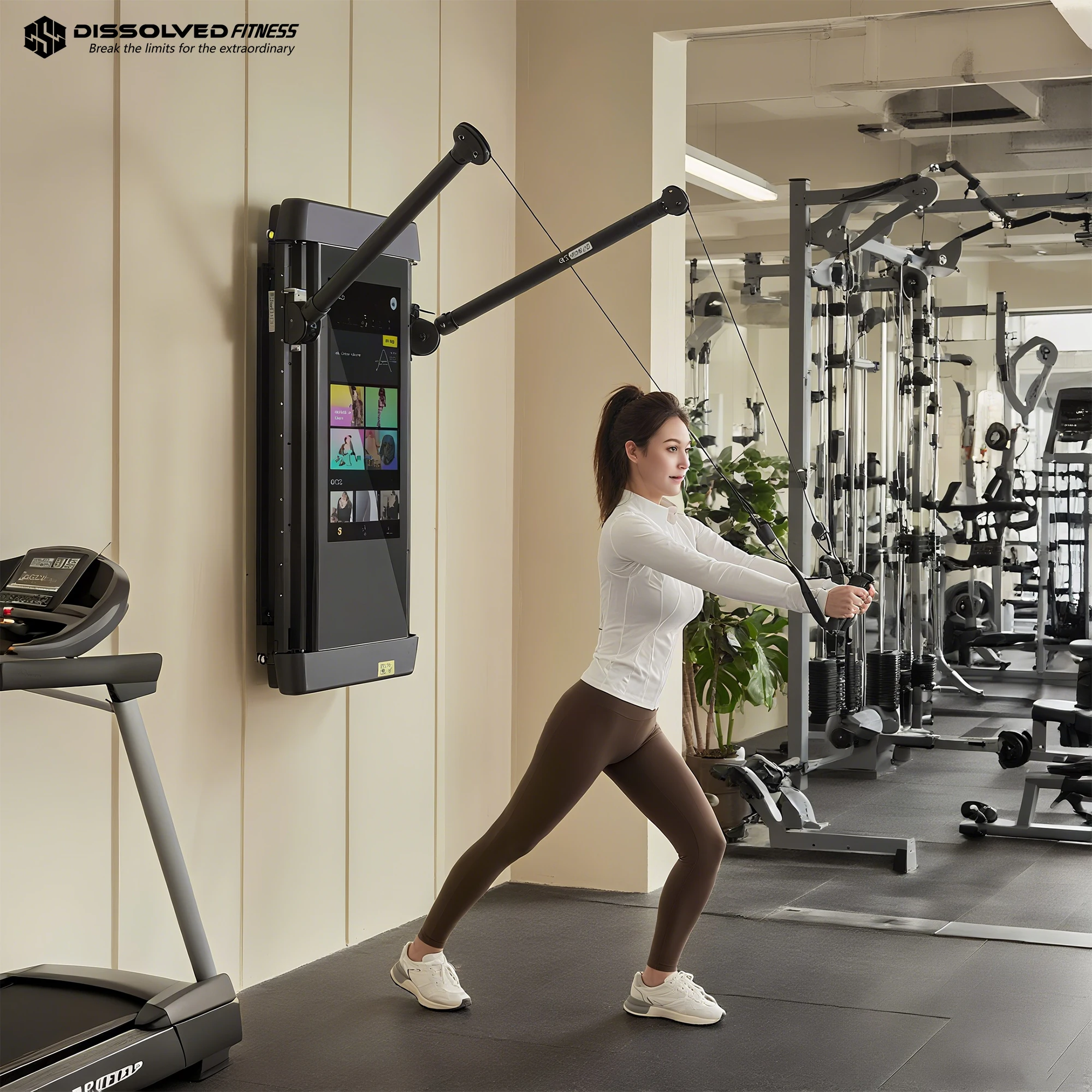 Smart AI LCD Training Mirror W - Smart Home Gym recension och pris