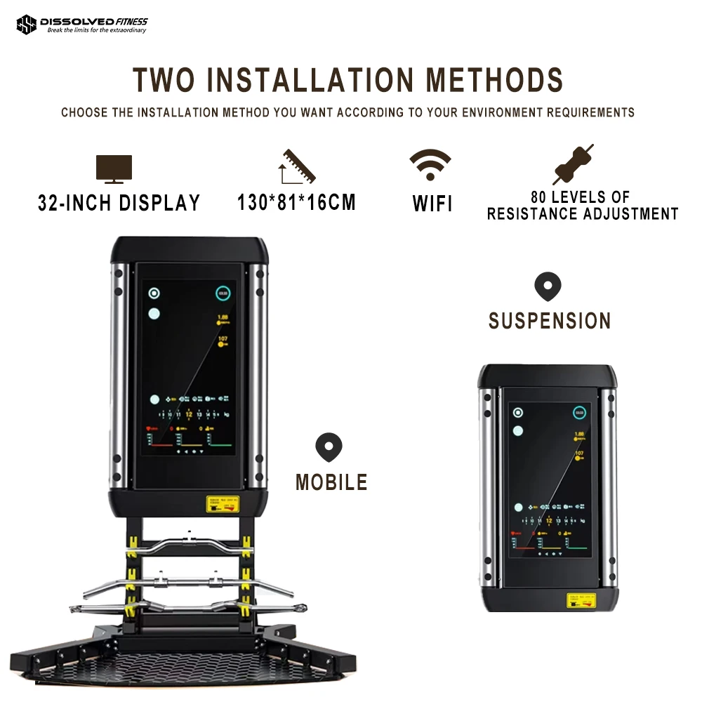 Smart AI LCD Training Mirror W - Smart Home Gym recension och pris