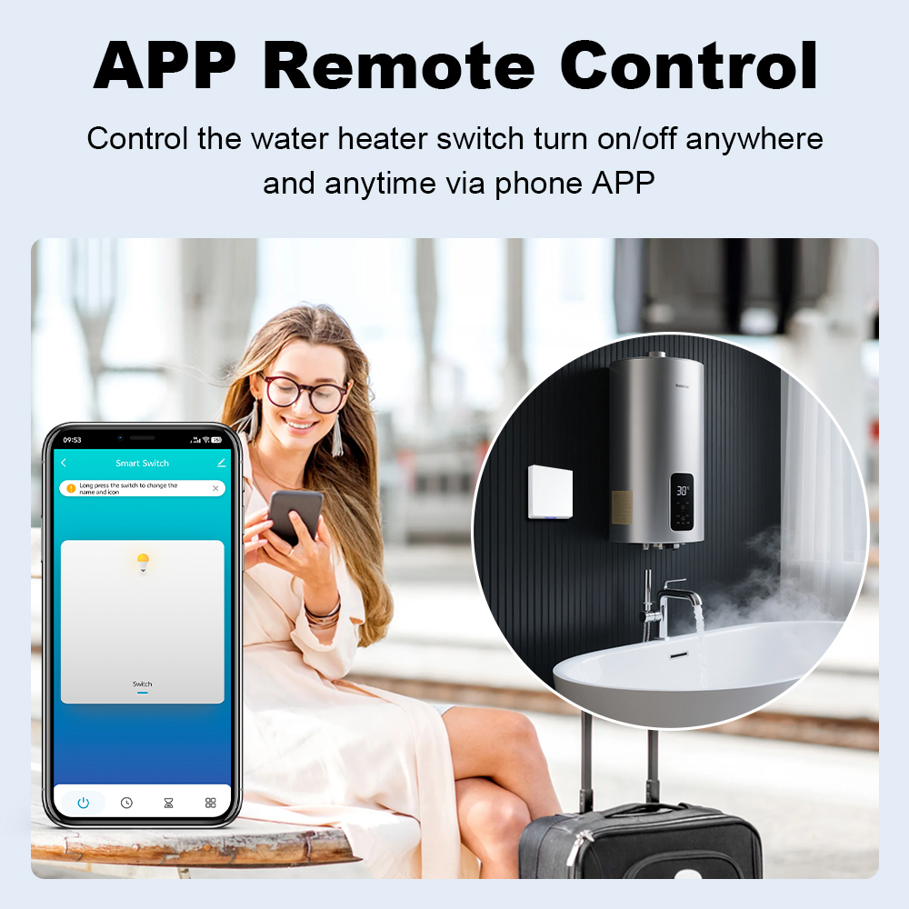 MANHOT Smart Wifi EU Water Hea - Smart Home Wiz recension och pris