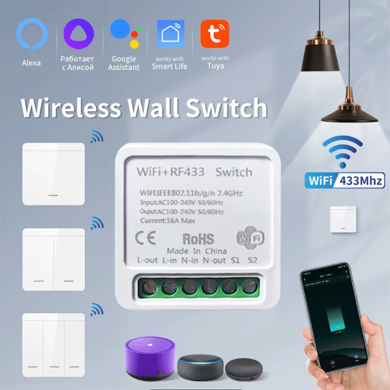 Tuya WiFi Smart Light Switch S - Smart Home Wiz recension och pris