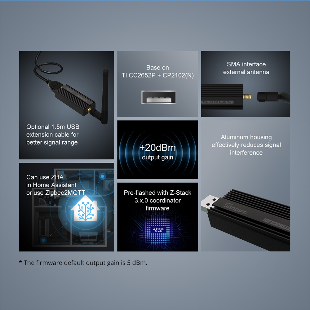 SONOFF zigbee gateway 3.0 ZBDo - Smart Home Hub Device recension och pris