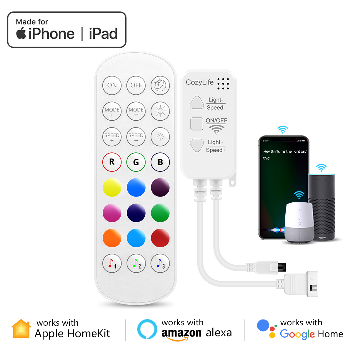 Tuya LED Strip Controller,Home - Smart Home Llm recension och pris