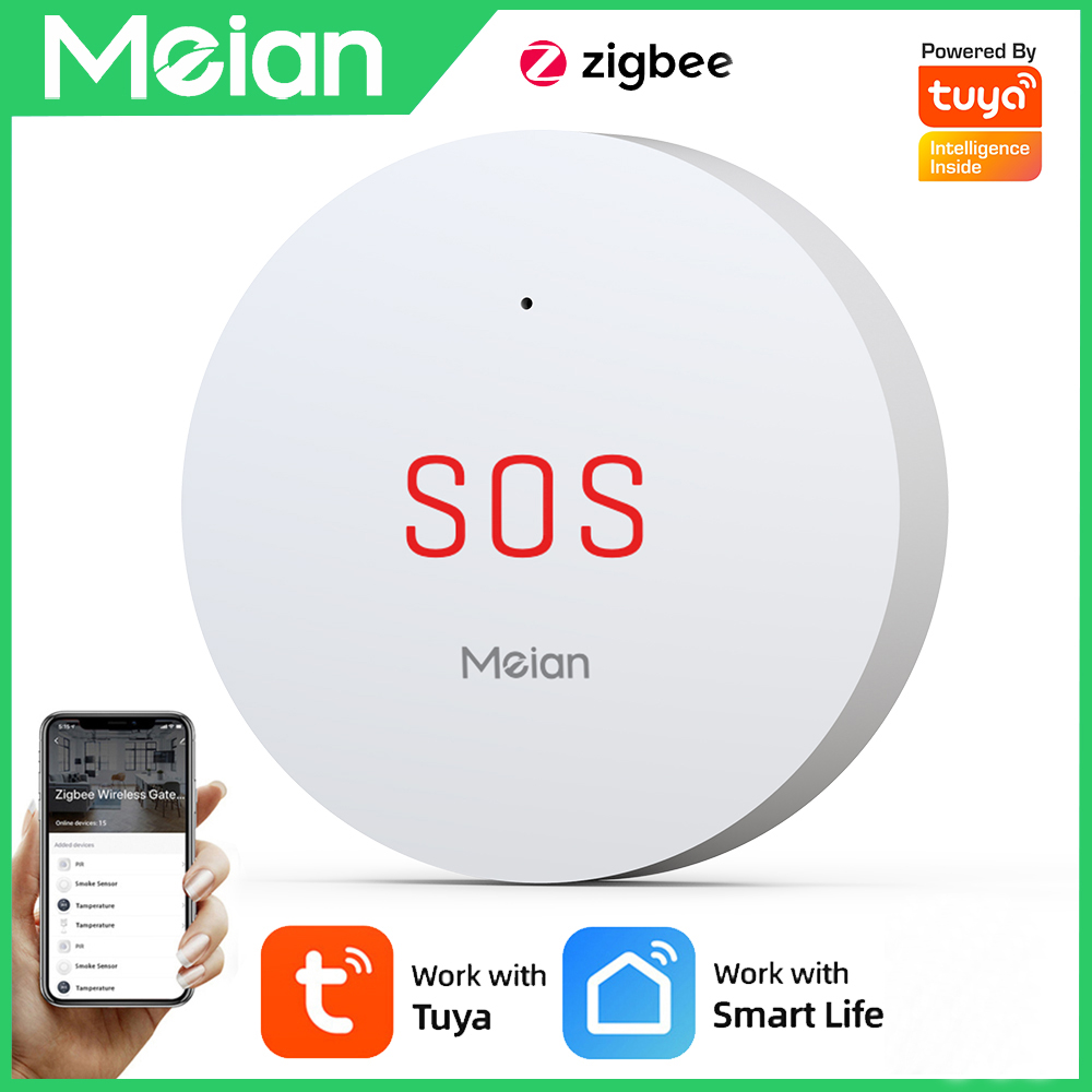 Meian Zigbee Tuya SOS Emergenc - Smart Home Ecosystems recension och pris