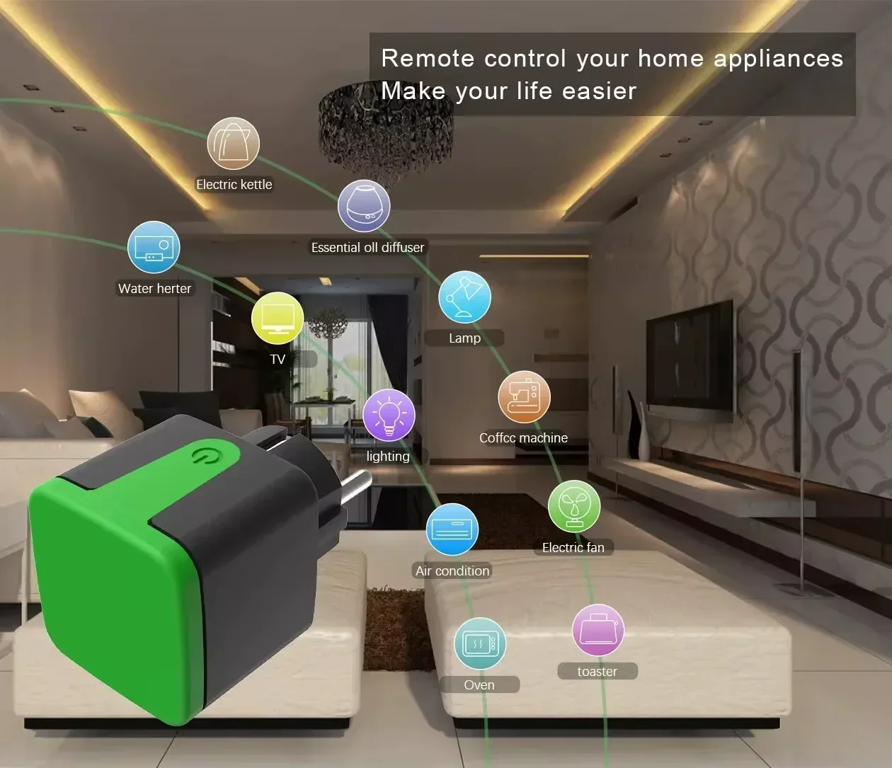 Tuya EU 16A WiFi Smart Waterpr - Smart Home Wiz recension och pris