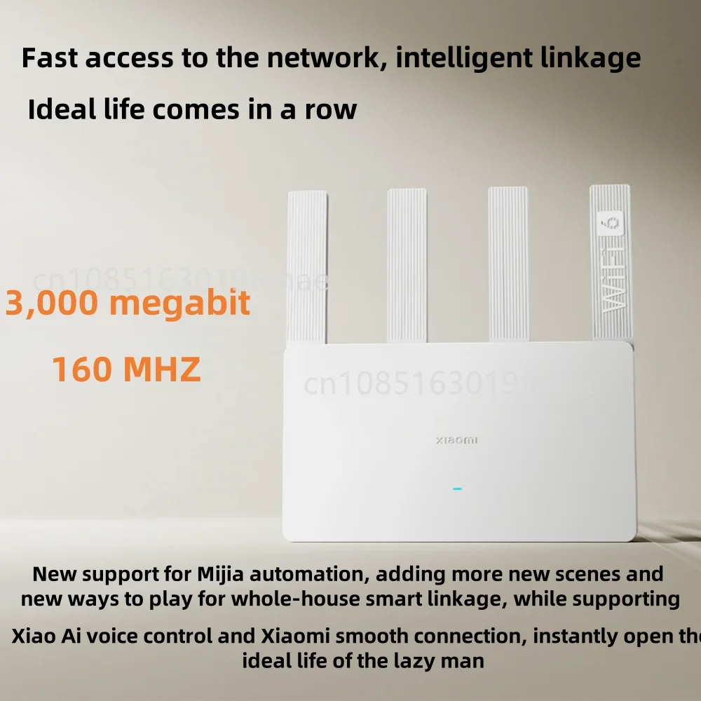 Xiaomi AX3000E WiFi 6 Router 3 - Smart Home Future recension och pris