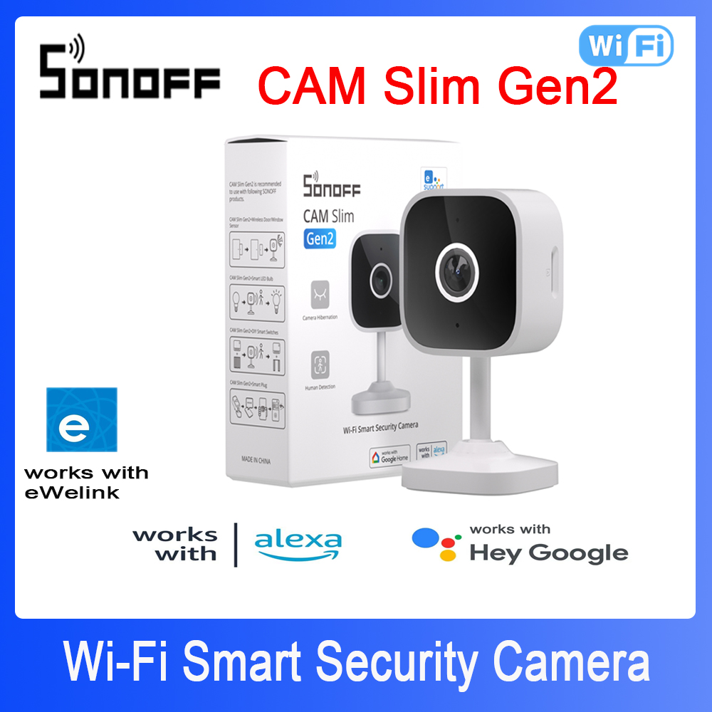 SONOFF CAM Slim Gen2 WiFi Smar - Smart Home Video recension och pris