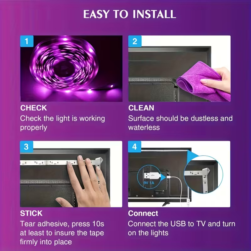 Smart LED Strip Lights with 24 - Smart Home Llm recension och pris
