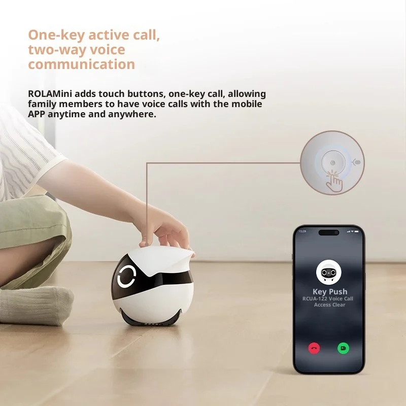 Enabot ROLA Mini Smart Robot I - Smart Home Video recension och pris