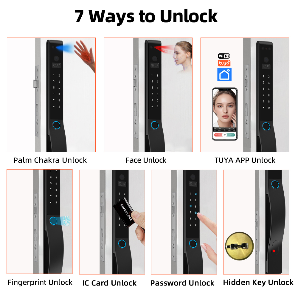 RAYKUBE DQ10 Tuya WiFi Palm Ve - Smart Home Ezviz recension och pris