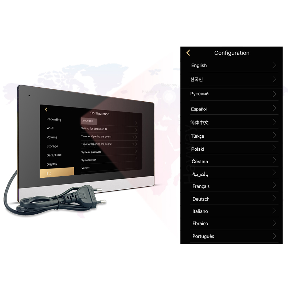 1080P home  intercom system,7” - Smart Home Ezviz recension och pris