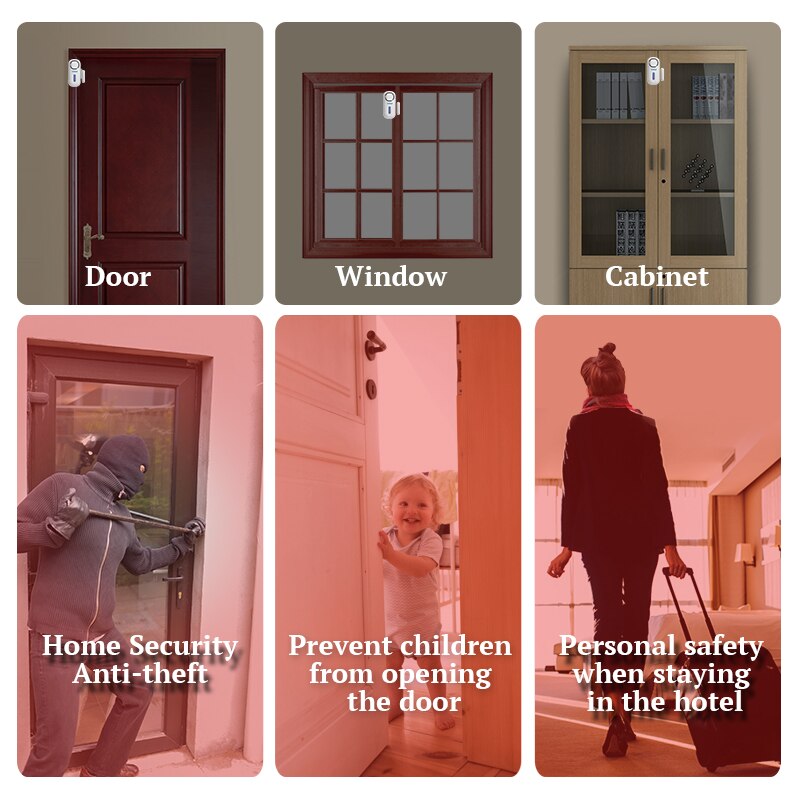KERUI 120DB Wireless Door/Wind - Smart Home Ecosystems recension och pris