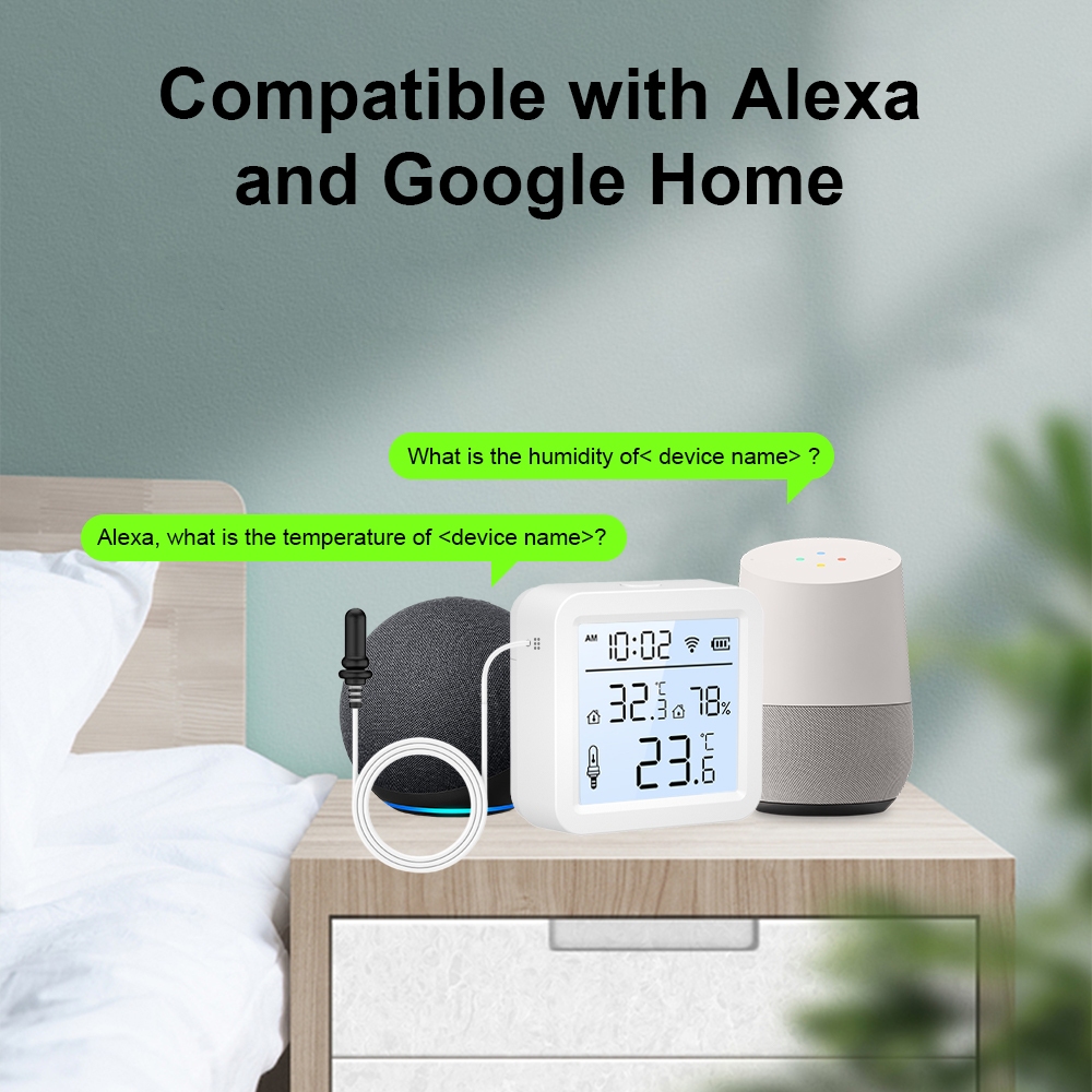 WiFi Humidity Temperature Sens - Smart Home Wiz recension och pris
