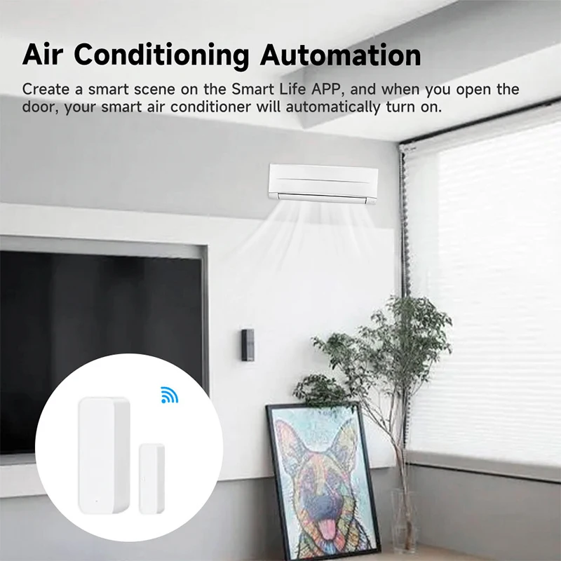 Tuya WiFi Smart Door Sensor Do - Smart Home Ecosystems recension och pris