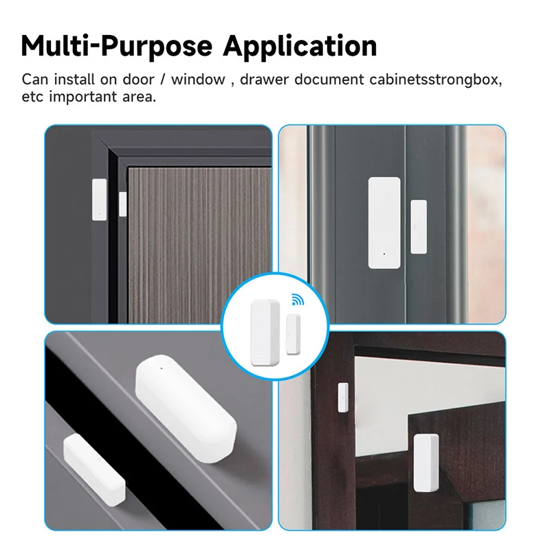 Tuya WiFi Smart Door Sensor Do - Smart Home Ecosystems recension och pris