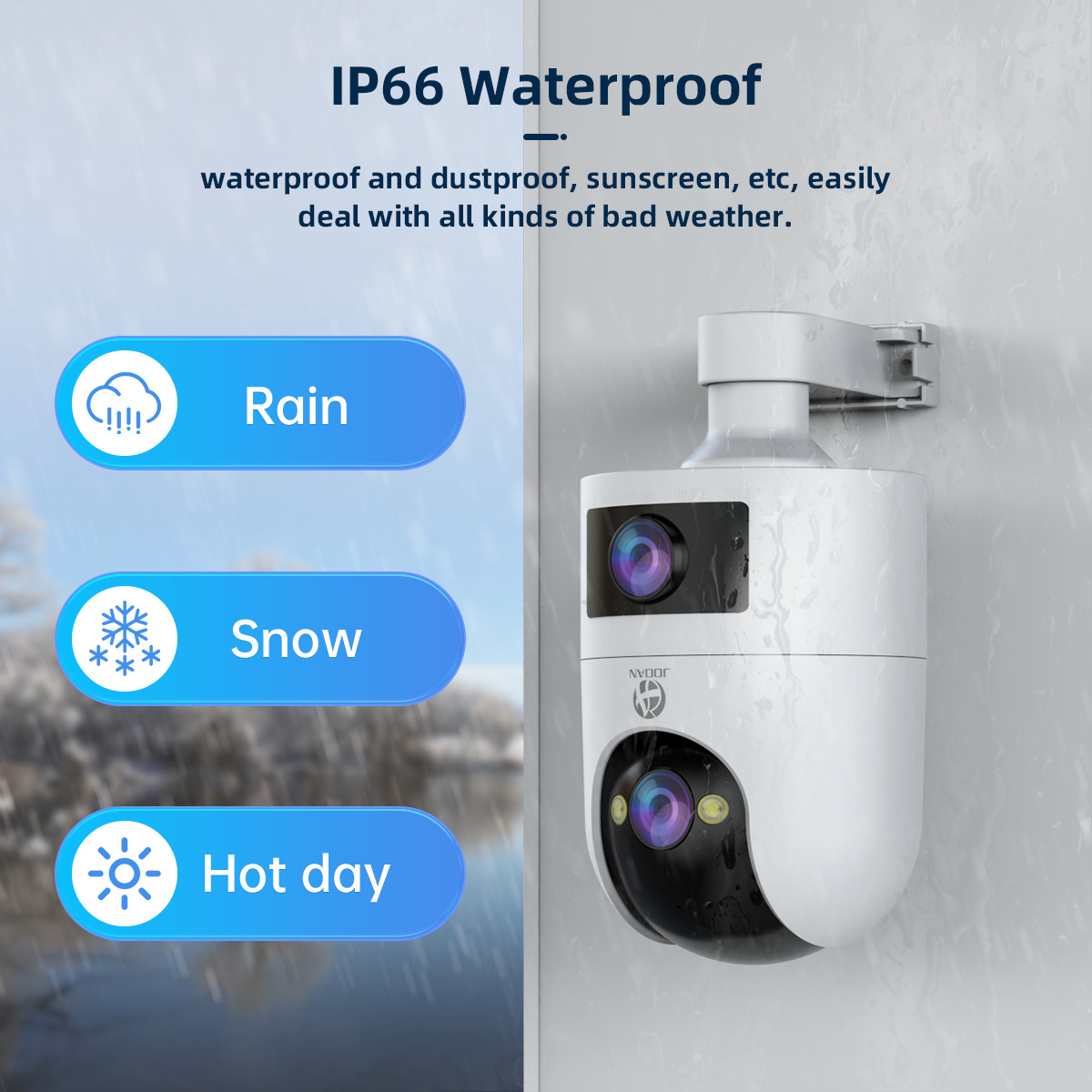 4K PTZ IP Camera Outdoor Water - Smart Home Ezviz recension och pris