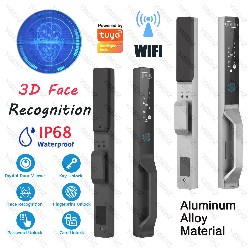 Tuya 3D Face WiFi Unlock Smart - Smart Home Ezviz recension och pris