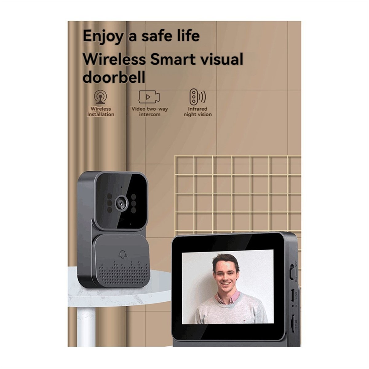 AU47-Doorbell Video Intercom C - Smart Home Video recension och pris