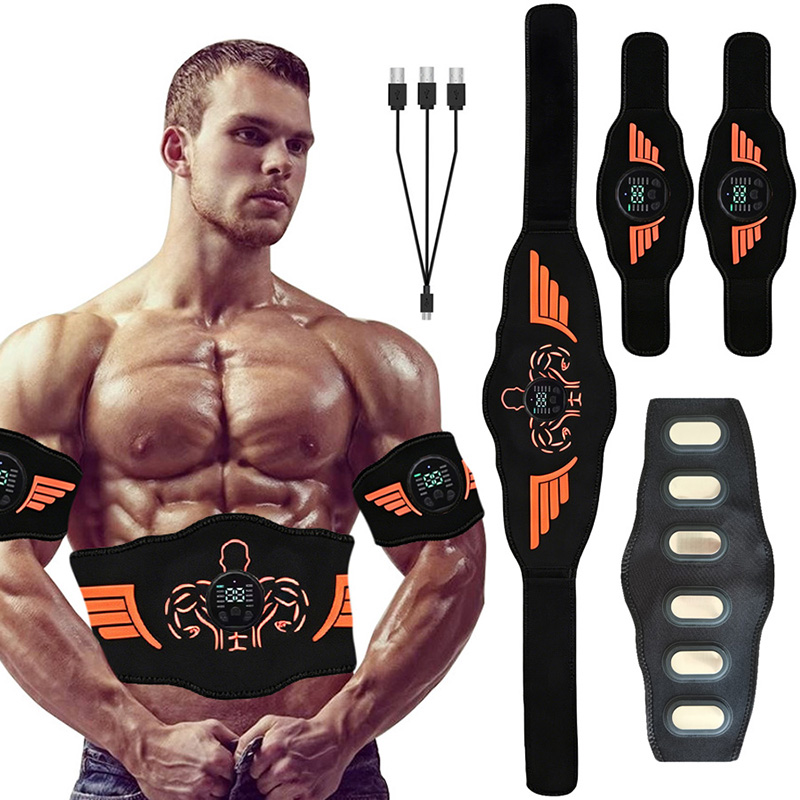 USB Recharge EMS Muscle Toner  - Smart Home Gym recension och pris